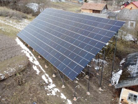 Сонячна станція під &ldquo;Зелений тариф&rdquo; потужністю 35 кВт, с. Монастириська, Чортківський р-н, Тернопільська обл.