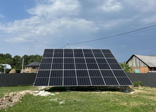 Сонячна станція 12,9 кВт, 2026р., с.Верхній Майдан