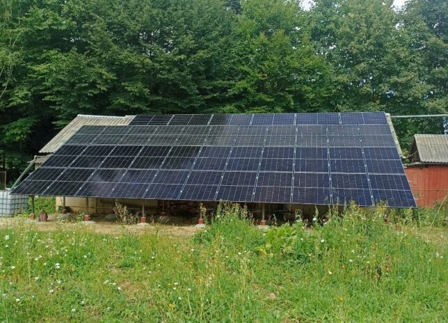Сонячна станція 35,6 кВт, 2026 р.,с.Лісний Хлібичин
